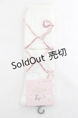 画像: m petit by misako / ECAMOVKマイメロ　オーバーニー 23-25cm 淡桃 Y-26-03-26-010-LO-ZA-SZ-ZY