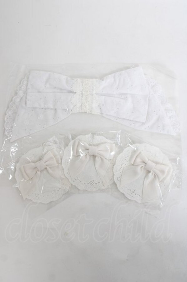 画像7: marcHenTica / 愛野えりコラボ・Arboralis Frill ワンピースセット  白 Y-26-03-26-081-LO-OP-SZ-ZY (7)