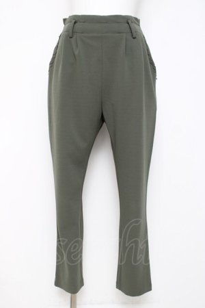 画像: axes femme / フラワーレースセットアップ パンツ M グリーン Y-26-03-26-082-AX-PA-SZ-ZY