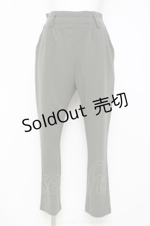 画像: axes femme / フラワーレースセットアップ パンツ M グリーン Y-26-03-26-082-AX-PA-SZ-ZY