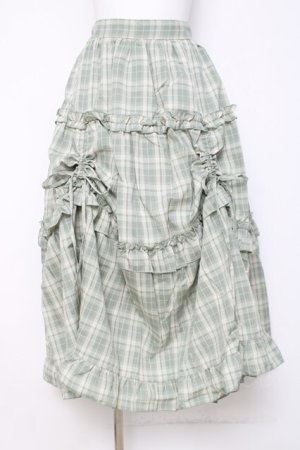 画像: axes femme / ドロストティアードスカート F ミント Y-26-03-26-089-AX-SK-SZ-ZY