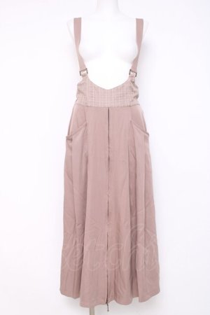 画像: axes femme POETIQUE / ２ｗａｙデザインサス付パンツ M ベージュ Y-26-03-26-095-AX-SK-SZ-ZY