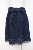 画像2: axes femme / バックリボンタイトスカート M インディゴ Y-26-03-26-096-AX-SK-SZ-ZY (2)