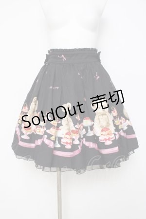 画像: Ank Rouge / Bears cakeスカート M 黒 Y-26-03-26-097-CA-SK-SZ-ZY