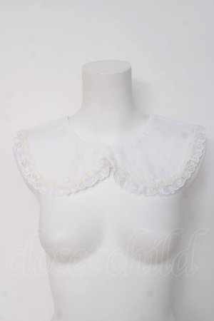 画像: marcHenTica / Arboralis Frill付け襟  白 Y-26-03-26-014-LO-ZA-SZ-ZY