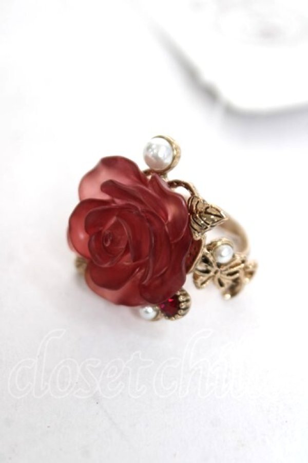 画像1: axes femme / フェイバリットローズリング  赤 Y-26-03-26-002-AX-AC-SZ-ZY (1)