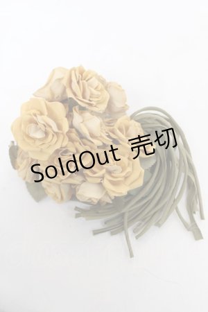 画像: INGEBORG / バラモチーフコサージュ  イエロー Y-26-03-28-005-LO-ZA-SZ-ZY