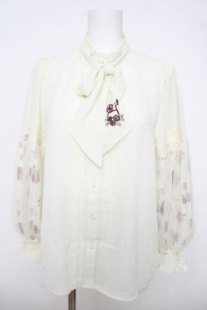 画像: axes femme / 眠れる森の美女ブラウス M 生成り Y-26-03-28-009-AX-BL-SZ-ZY