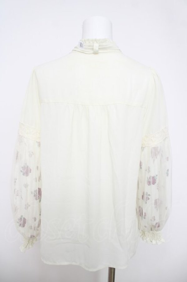 画像2: axes femme / 眠れる森の美女ブラウス M 生成り Y-26-03-28-009-AX-BL-SZ-ZY (2)