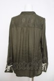 画像2: axes femme / 袖レースアップブラウス M グリーン Y-26-03-28-019-AX-TO-SZ-ZY (2)