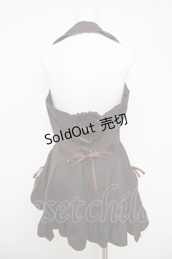 画像2: axes femme / サイドドロストロングベスト M 茶 Y-26-03-28-020-AX-TO-SZ-ZY (2)