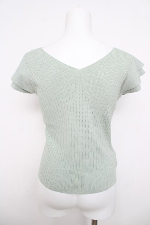 画像2: willselection / ラメカットソー  ミント Y-26-03-30-054-LO-TO-SZ-ZY (2)