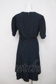 画像2: an another angelus / 水玉ワンピース  紺 Y-26-03-30-086-CA-OP-SZ-ZY (2)