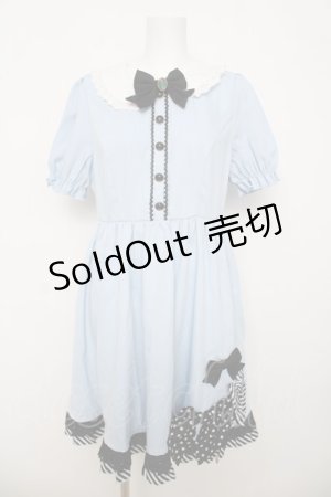 画像: Doll Paradise / アリスワンピース  サックス Y-26-03-30-088-LO-OP-SZ-ZY