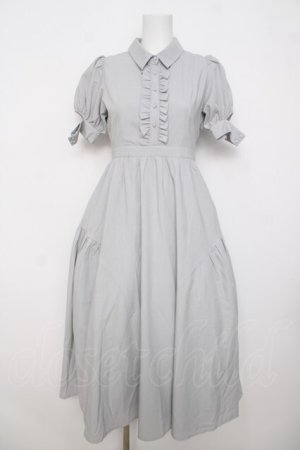 画像: An MILLE / ロングワンピース F ライトグレー Y-26-03-30-093-EL-OP-SZ-ZY
