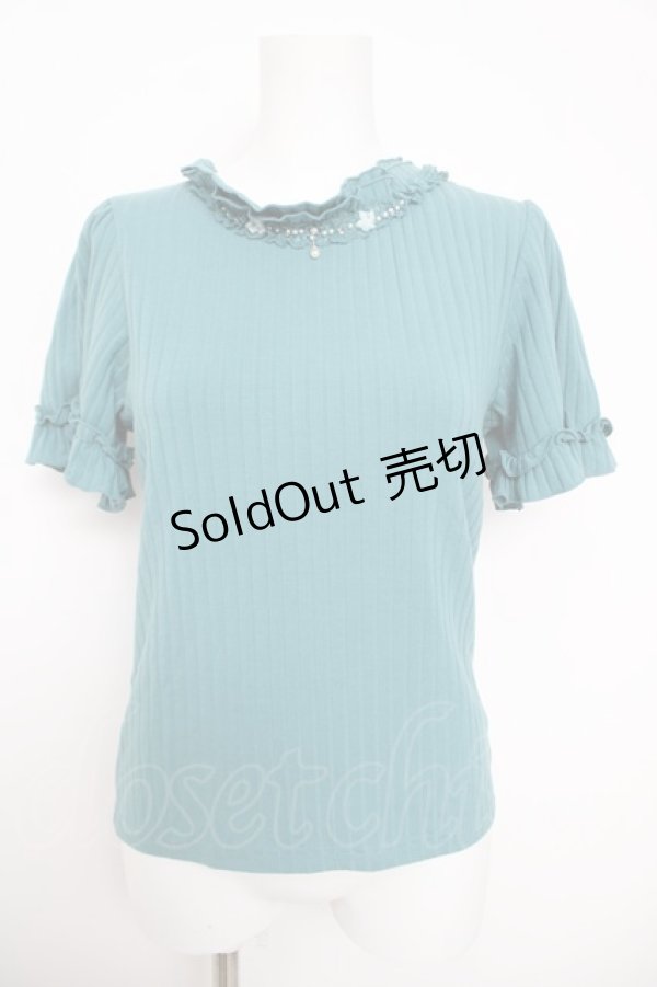 画像1: axes femme / 吸水速乾プチスタンドリブプルオーバー F グリーン Y-26-03-30-026-AX-TO-SZ-ZY (1)