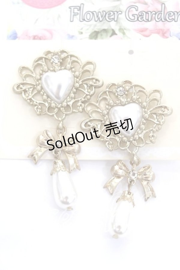 画像1: Princess Flower Garden / 胡桃咲姫Collaboration/KRS*イヤリング  中金 Y-26-04-01-001-LO-AC-SZ-ZY (1)