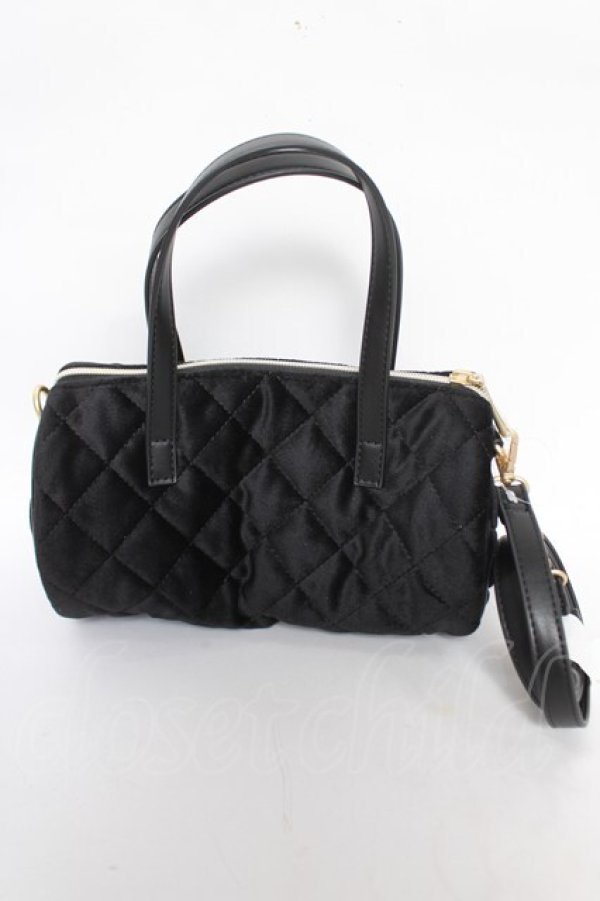 画像2: m petit by misako / AM*TTロールボストンバッグ  濃黒 Y-26-04-01-046-LO-BG-SZ-ZY (2)