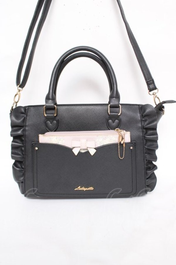 画像1: LODISPOTT / ポーチ付き2wayバック  黒 Y-26-04-01-048-LO-BG-SZ-ZY (1)