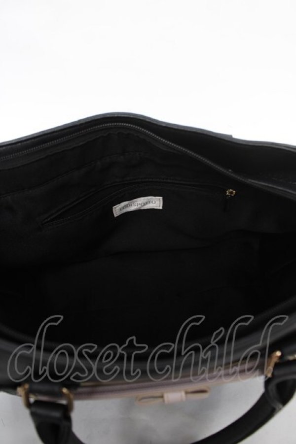 画像4: LODISPOTT / ポーチ付き2wayバック  黒 Y-26-04-01-048-LO-BG-SZ-ZY (4)