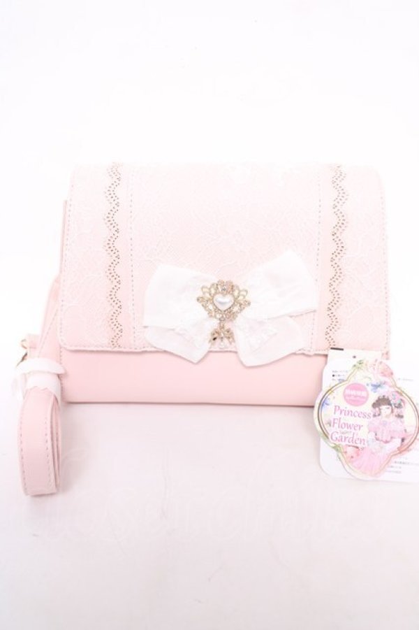 画像1: Princess Flower Garden / 胡桃咲姫Collaboration/KRS*バッグ  中桃 Y-26-04-01-049-LO-BG-SZ-ZY (1)
