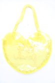 画像2: Nile Perch / ラメクリア ハートバッグ  イエロー Y-26-04-01-053-LO-BG-SZ-ZY (2)
