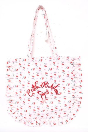 画像: Cath Kidston / フリルトートバッグ  アイボリー Y-26-04-01-055-LO-BG-SZ-ZY