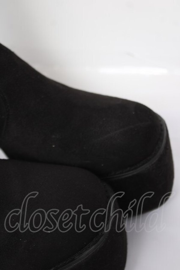 画像5: evelyn / オリジナル厚底ブーツ M 黒 Y-26-04-01-057-LO-SH-SZ-ZY (5)