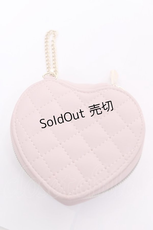 画像2: m petit by misako / ハートポーチチャーム  中桃 Y-26-04-01-011-LO-ZA-SZ-ZY (2)