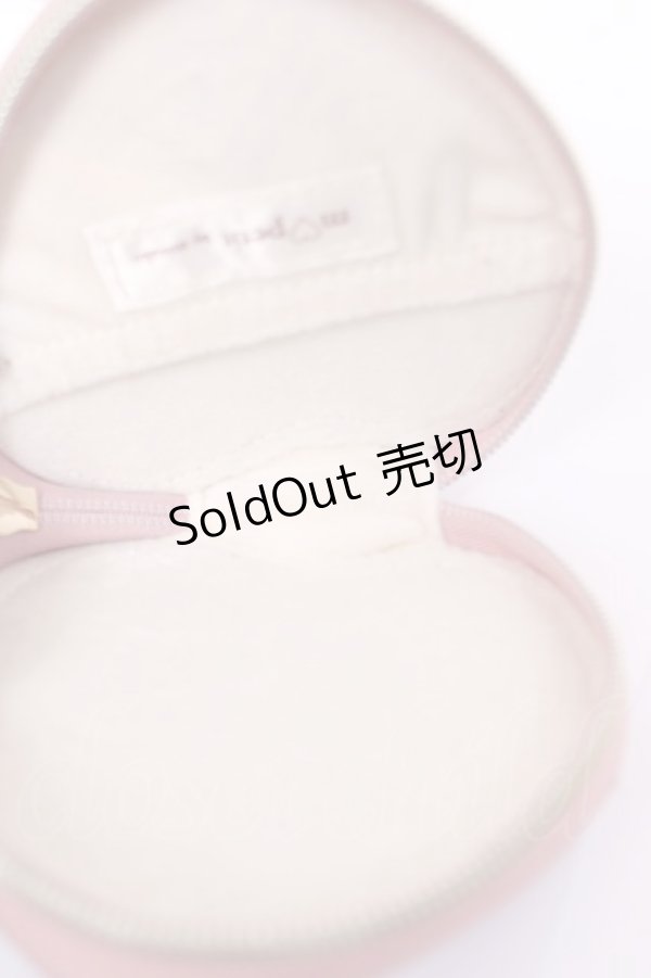 画像3: m petit by misako / ハートポーチチャーム  中桃 Y-26-04-01-011-LO-ZA-SZ-ZY (3)