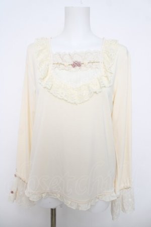 画像: axes femme / 20th/ローズガーデンプルオーバー F 生成り Y-26-04-01-069-AX-TO-SZ-ZY