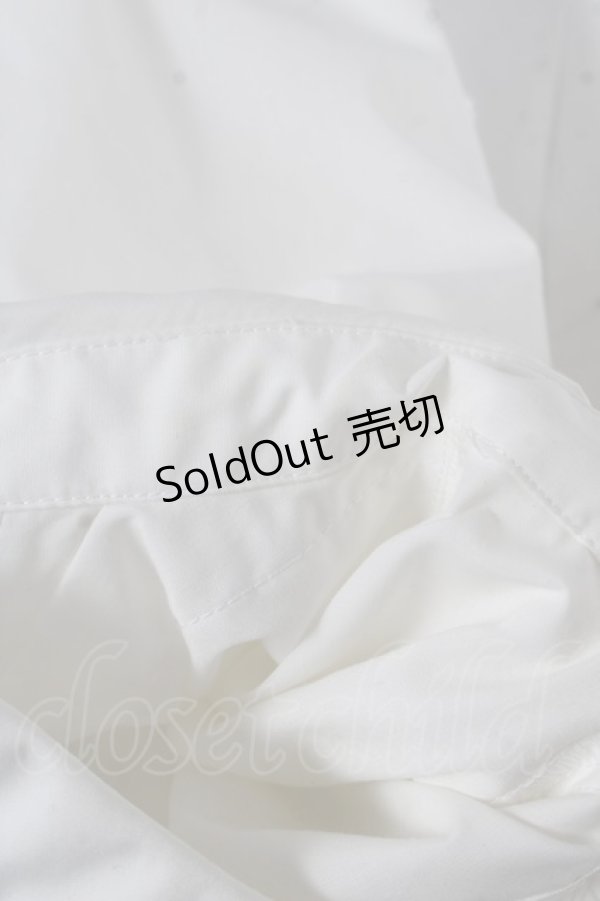 画像4: Innocent World / ケミカルレース丸衿フ?ラウス  生成り Y-26-04-01-078-IW-BL-AS-ZY (4)