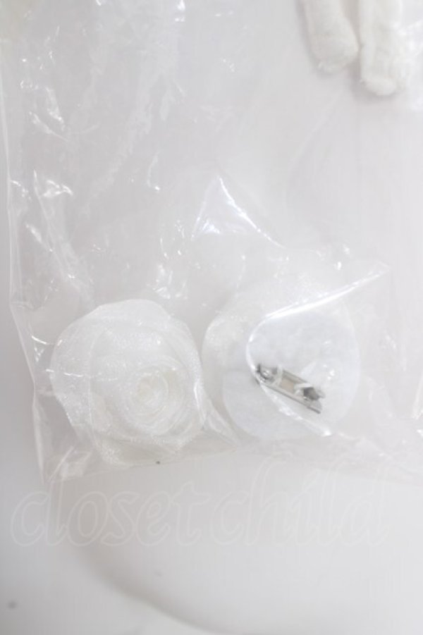 画像3: Ank Rouge / レースカーデ M 白 Y-26-04-01-079-CA-TO-SZ-ZY (3)