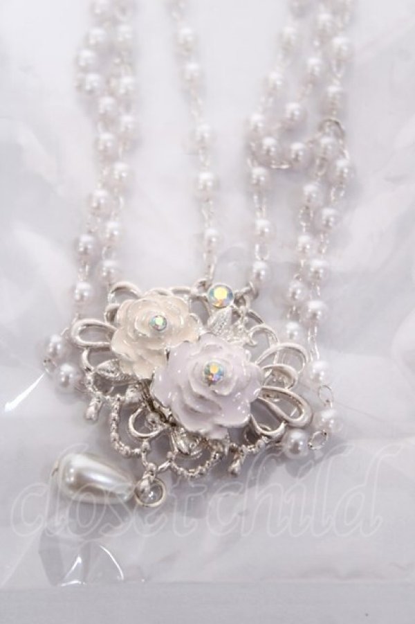 画像1: Princess Flower Garden / 胡桃咲姫Collaboration/KRS*ネックレス  中銀 Y-26-04-01-002-LO-AC-SZ-ZY (1)