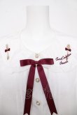 画像3: Amavel / カトラリー刺繍ブラウス M 白 Y-26-04-01-085-CA-BL-SZ-ZY (3)