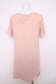 画像2: MILK / KISS KISS Long Tee  ヌードピンク Y-26-04-01-090-ML-TO-SZ-ZY (2)