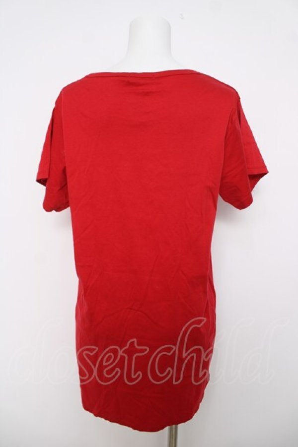 画像2: MILK / CANDYベアーチュニックTee  レッド Y-26-04-01-091-ML-TO-SZ-ZY (2)