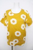 画像1: PINK HOUSE / ひまわり柄Tシャツ F イエロー Y-26-04-01-097-LO-TO-SZ-ZY (1)