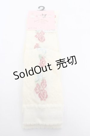 画像: m petit by misako / AMCSマロンクリームレース 23-25cm 濃白 Y-26-04-01-018-LO-ZA-SZ-ZY