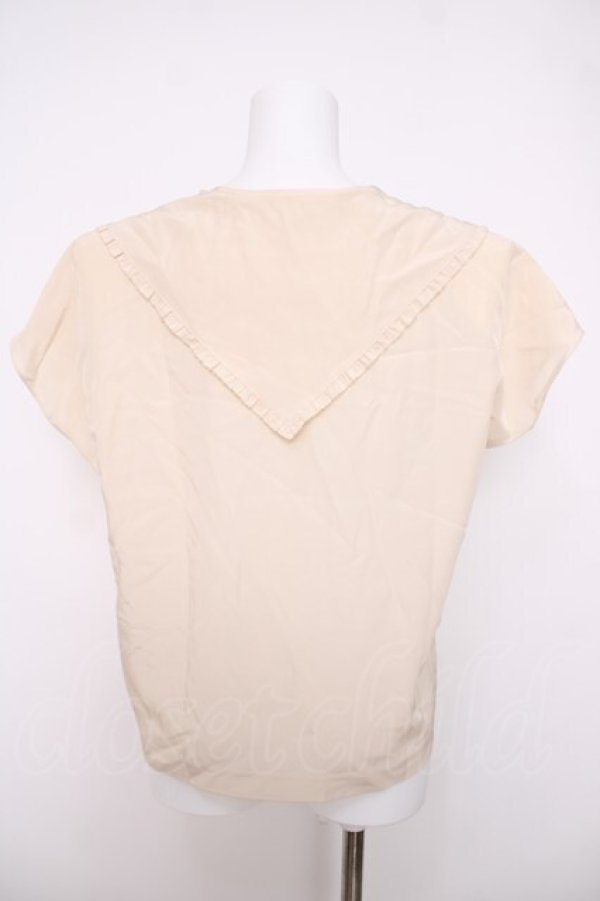 画像2: PINK HOUSE / スカーフカラーブラウス F 生成り Y-26-04-01-104-LO-BL-SZ-ZY (2)