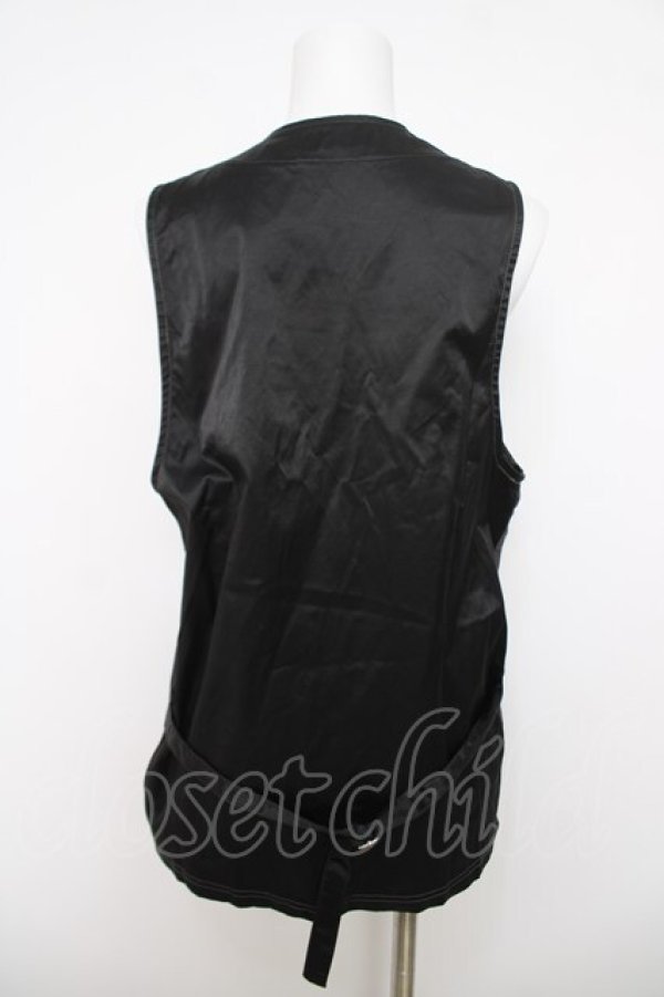 画像2: Ozz conte / カットベスト  黒 Y-26-04-01-109-OO-TO-SZ-ZY (2)