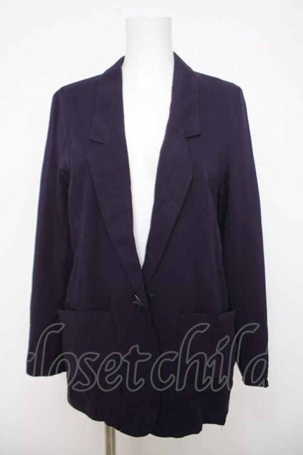 画像1: WORLD WIDE LOVE！(Rydia) / スターボタンジャケット 1 パープル Y-26-04-01-110-PU-JA-SZ-ZY (1)