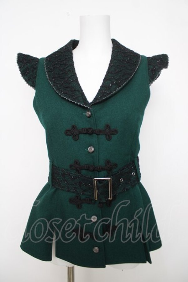 画像1: ALICE and the PIRATES / Aramisベスト  グリーン Y-26-04-01-112-PA-TO-AS-ZY (1)