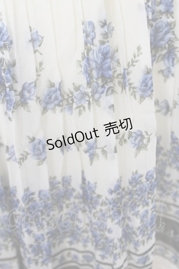 画像3: axes femme / ローズメッセージパネル柄ワンピース  生成り Y-26-04-01-113-AX-OP-SZ-ZY (3)