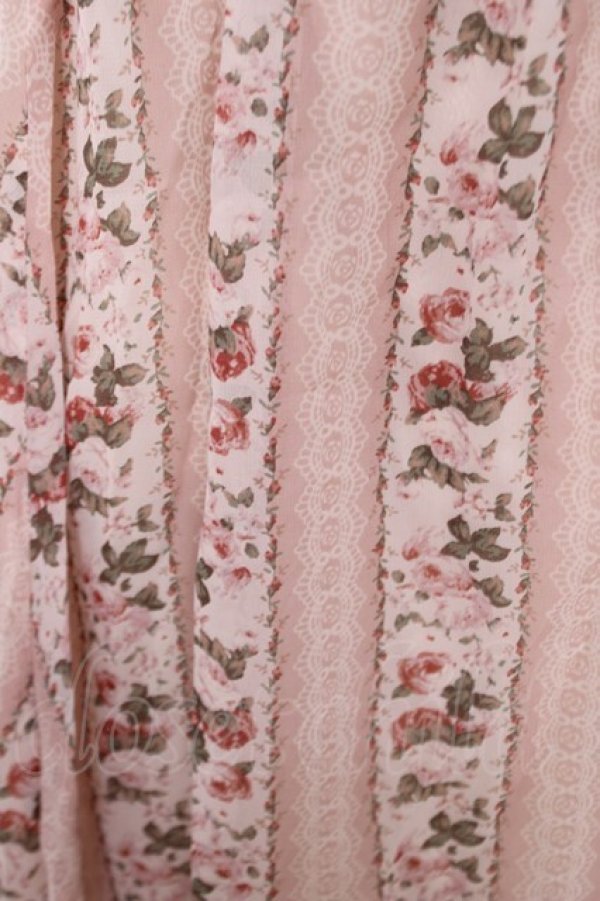 画像3: axes femme / ストライプバライレヘムチュニ M 淡ピンク Y-26-04-01-119-AX-OP-SZ-ZY (3)