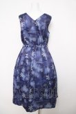画像2: axes femme / トゥインクルスノー柄ワンピース F 紺 Y-26-04-01-123-AX-OP-SZ-ZY (2)