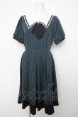 画像1: axes femme / タイ付き×セーラー襟ワンピース F グリーン Y-26-04-01-133-AX-OP-SZ-ZY (1)