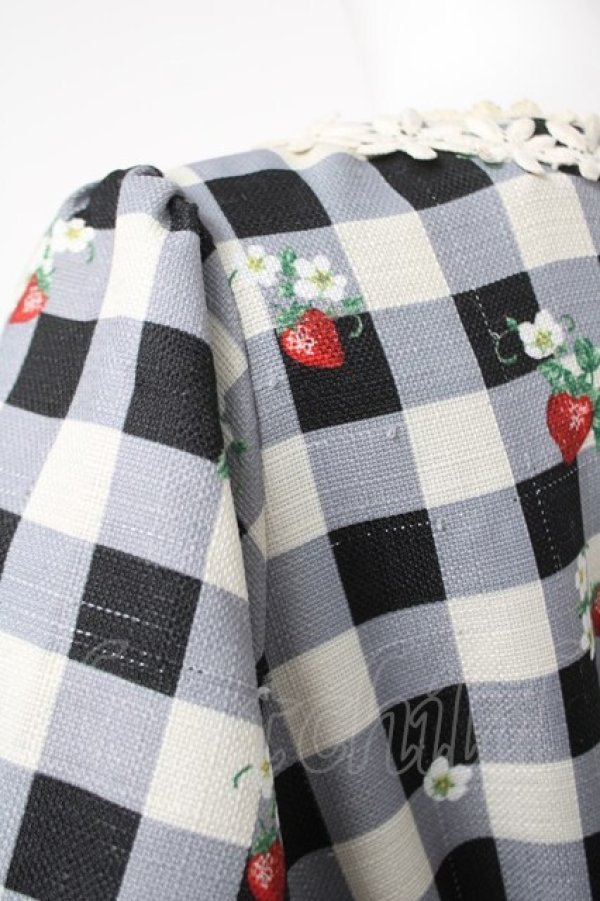 画像4: axes femme kawaii / ベリーズピクニックワンピース  黒 Y-26-04-01-139-AX-OP-SZ-ZY (4)