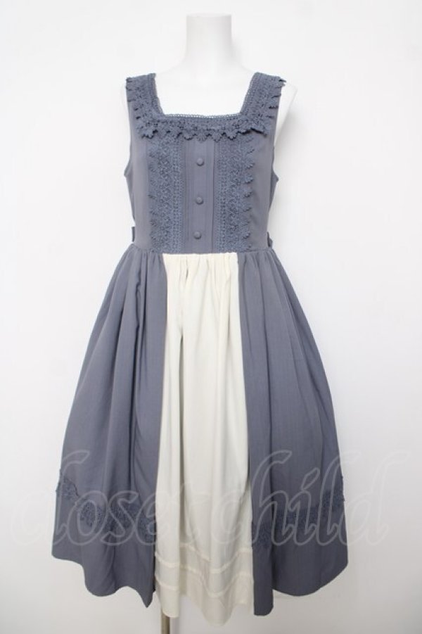 画像1: axes femme kawaii / エレガントドールジャンスカ  ブルー Y-26-04-01-143-AX-OP-SZ-ZY (1)