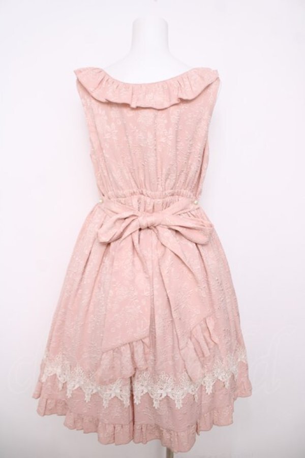 画像2: axes femme kawaii / ロココジャンパースカート  ピンク Y-26-04-01-147-AX-OP-SZ-ZY (2)